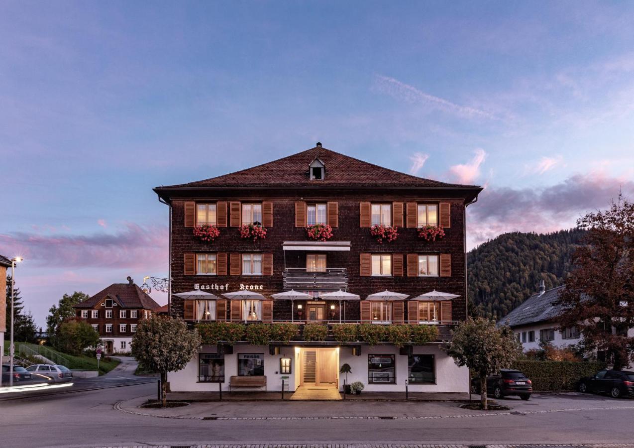 Hotel Gasthof Krone Hittisau Eksteriør bilde